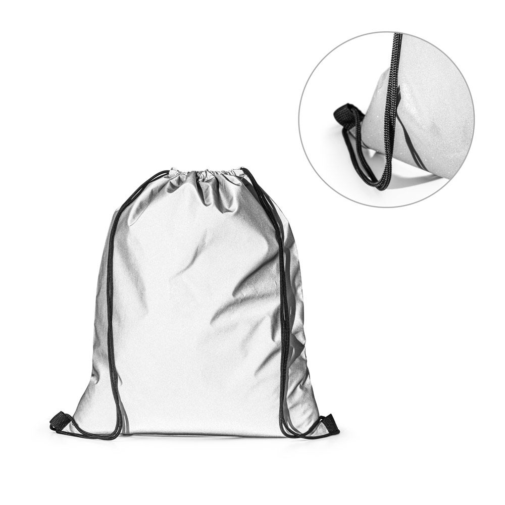 Sacola Mochila em Poliéster Refletivo | AL92798