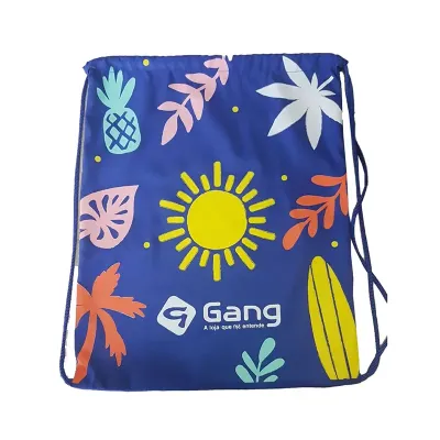 Sacola Mochila Estampada