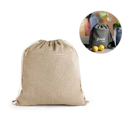 Sacola Mochila Reciclado