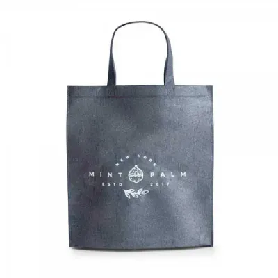 Sacola Non-woven Personalizada impresso. Termo-selado. Alças de 50 cm. Dimensões: 380 x 415 mm