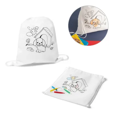 Sacola Para Colorir em Non Woven