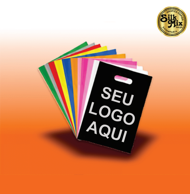 Sacola Plástica com Alça Vazada 250X350MM