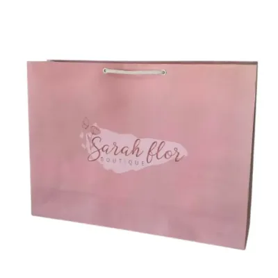 Sacola rosa - Sarah flor