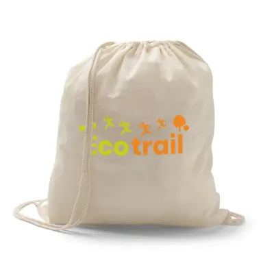 Sacola Tipo Mochila 100 Algodao