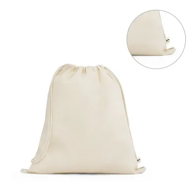 Sacola Tipo Mochila 100 Algodao Organico 140 g m