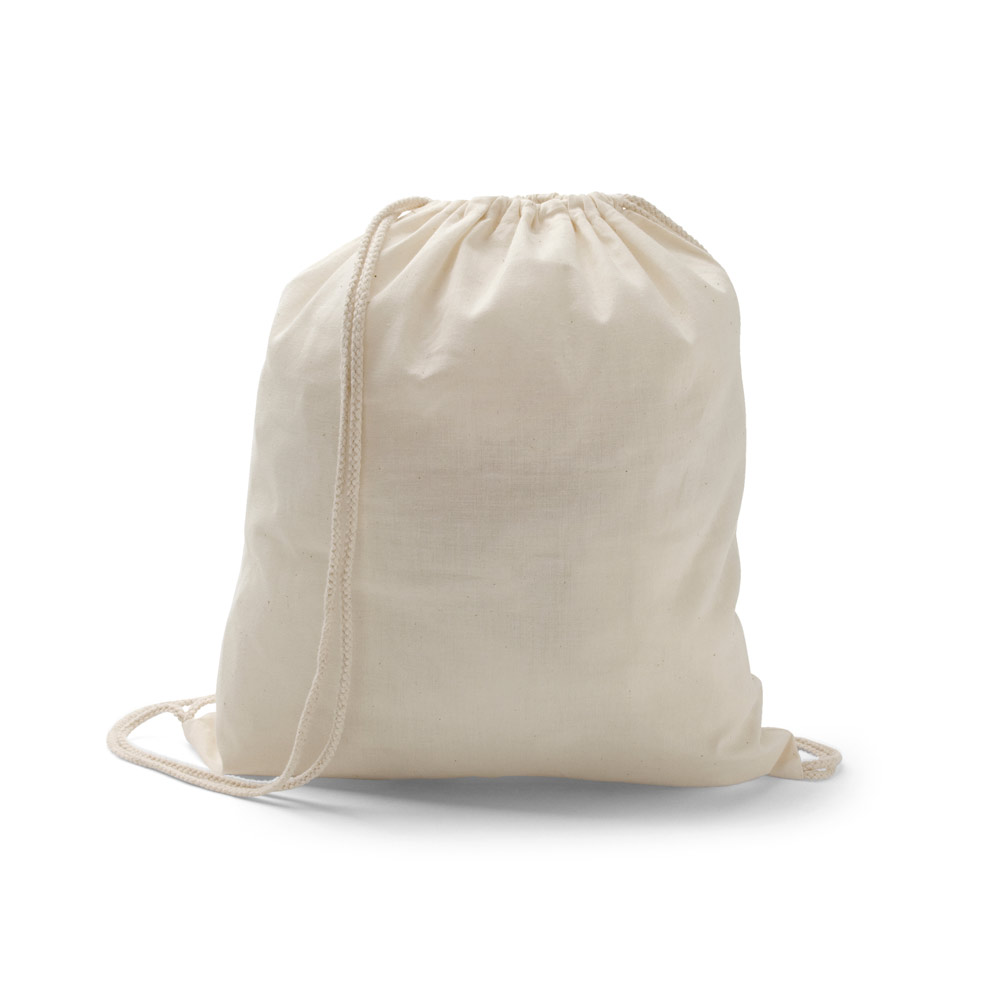 Sacola Tipo Mochila em Algodão Personalizada: AL92456