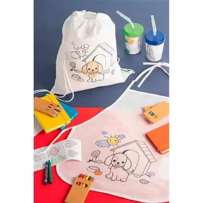 Sacola Tipo Mochila Para Colorir