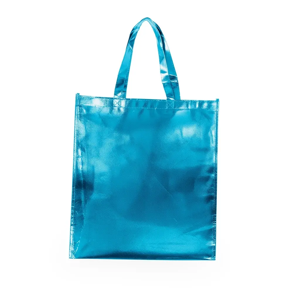 Sacola TNT Metalizado 45x40cm Personalizada