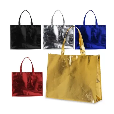 Sacola Tnt Metalizado Personalizada
