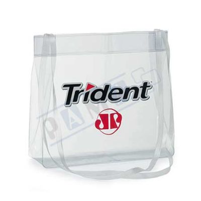Sacola transparente personalizada