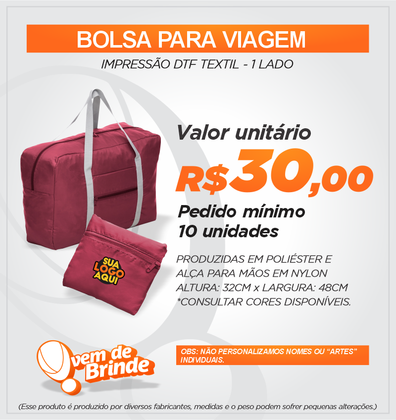 Bolsa para Viajem