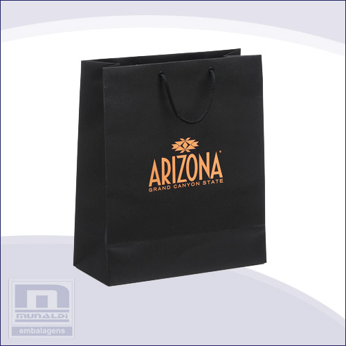 Sacolas de Papel Kraft Personalizada — foto 2