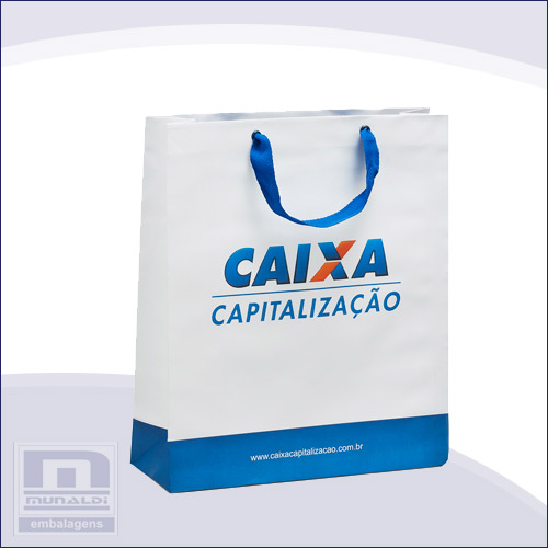 Sacola de Papel Off Set Personalizada — foto 2