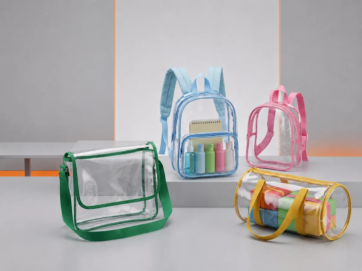 Sacolas de PVC para Brinquedos, Bolsas e Kits