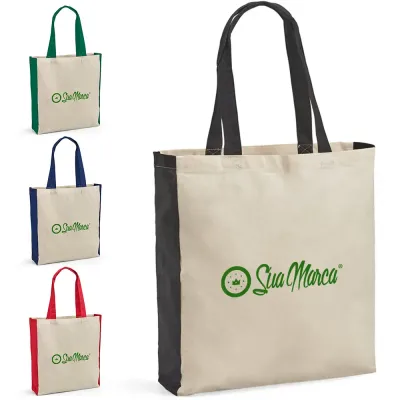 Sacolas Ecológicas Personalizadas De Algodão Com Alças De Transporte