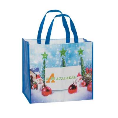 Sacolas em Ráfia Laminada (PP) - Personalizada -com Impressão Digital UV - Tinta sem solventes - ...
