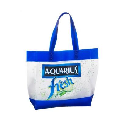 Sacolas Promocionais Para Brinde Confeccionada em Pvc Transparente Nas Medidas de 36 x 37 x 7 cm i