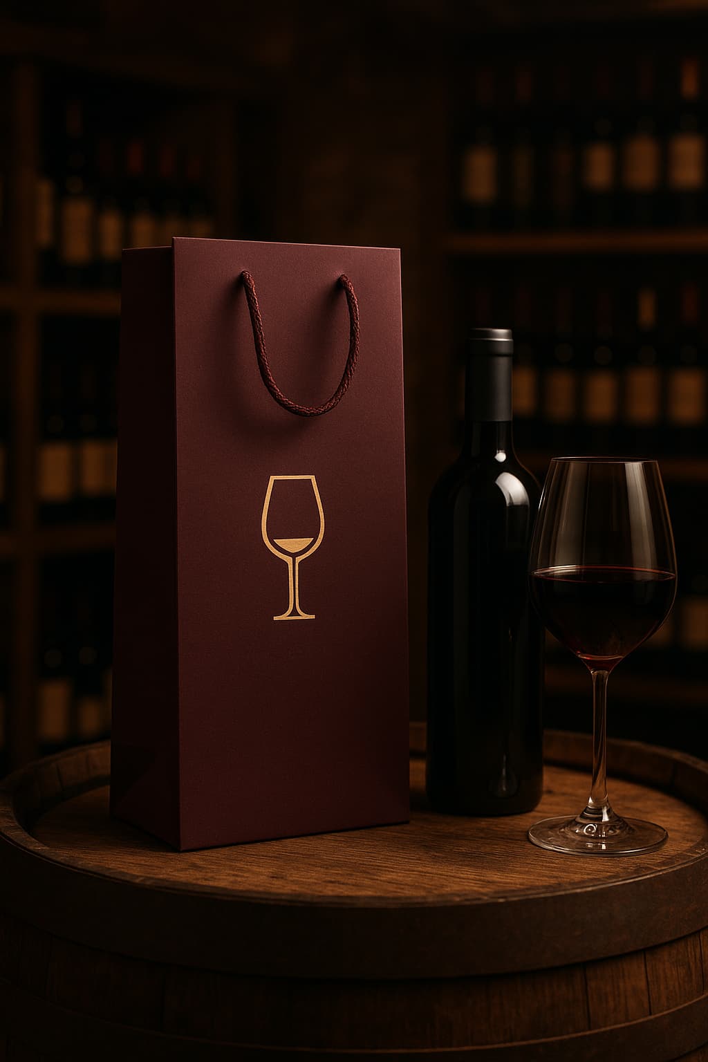 Sacolas Reforçadas para Adegas e Vinhos