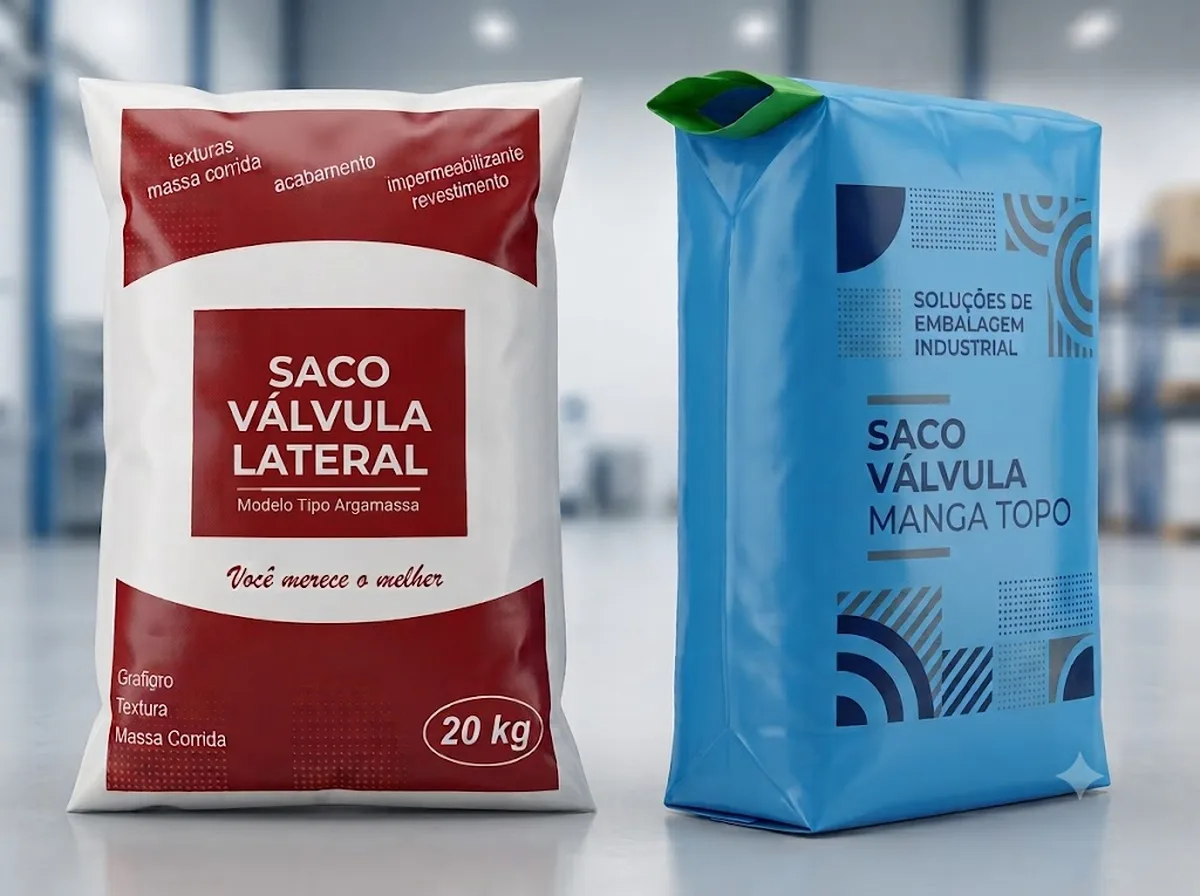 Sacos de Polietileno Valvulados