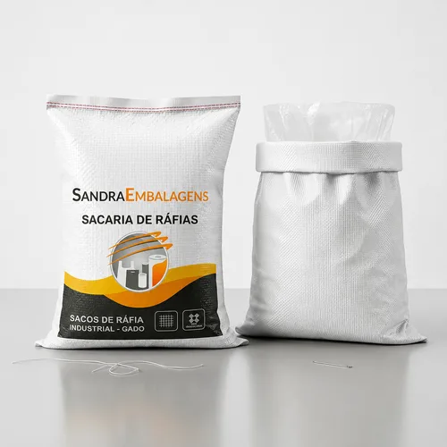 Sacos de Ráfia Boca Aberta