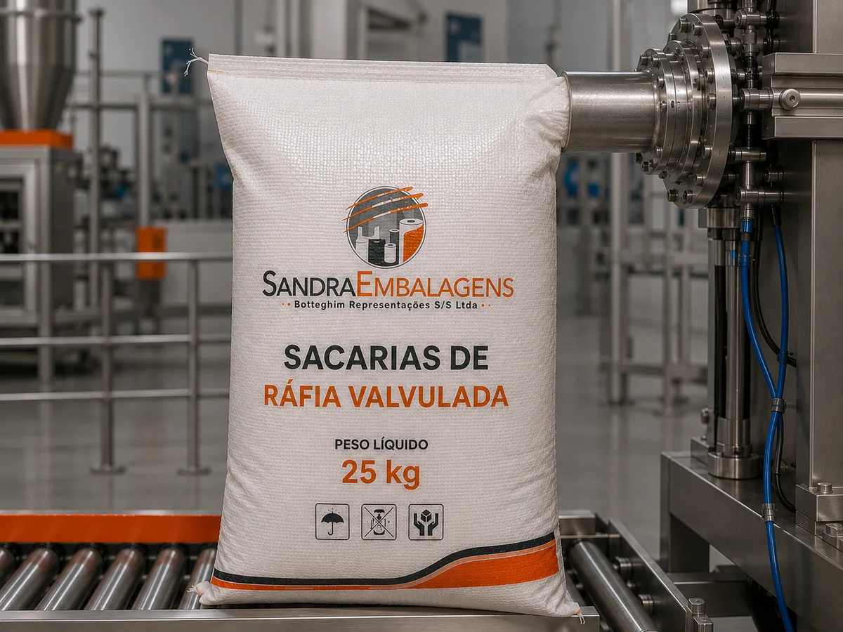 Sacos de Ráfia Valvulado