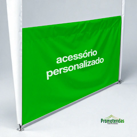 Saia para Tendas Personalizada | Acabamento Profissional e Destaque de Marca