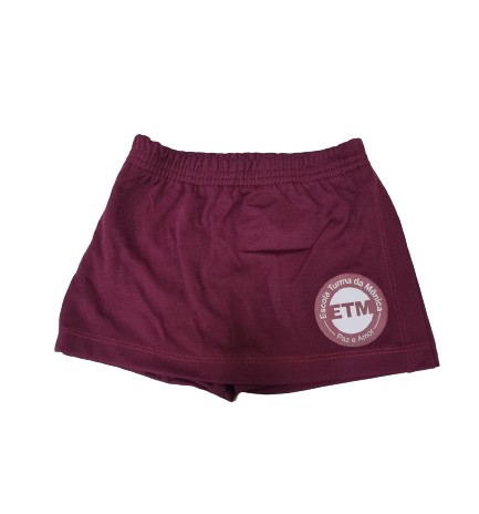 Saia Short - Escola Turma da Mônica