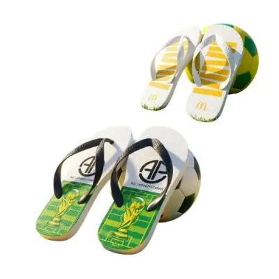 Sandalia Chinelo Tradicional Logo Sublimado Nas Palmilhas