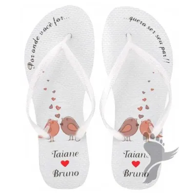 Sandalias Slim Feminina Personalizada