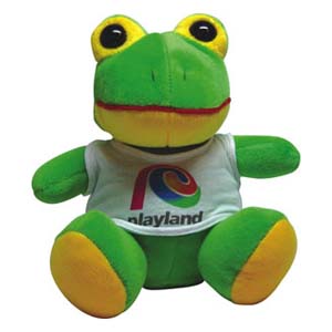 Sapo pelúcia Playland.
