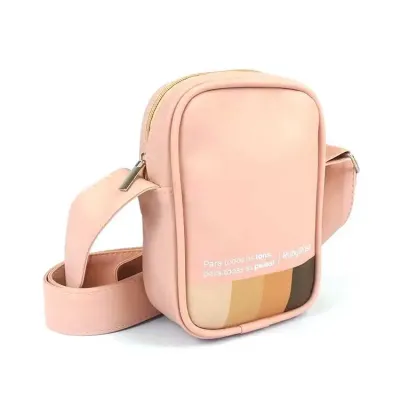 Shoulder Bag Rosa Emborrachada