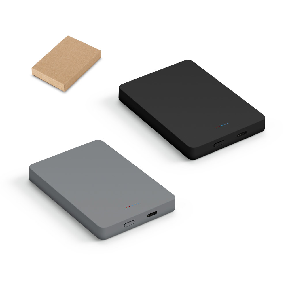 SMOOT 10. Bateria portátil de carregamento rápido em ABS 100% reciclado com acabamento em mate 10.000 mAh