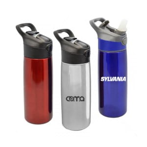 SQU 0188 - Squeeze personalizado de inox com bico 700ml