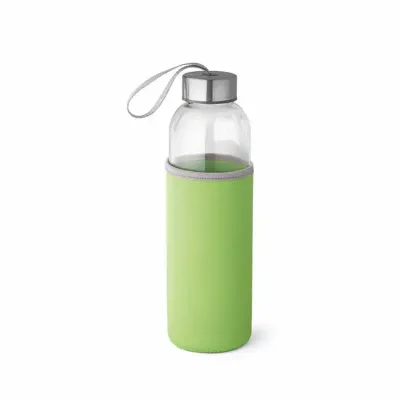 Squeeze 520ml de Vidro e Aco Inox Personalizado