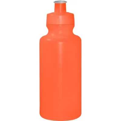 Squeeze 550ml Laranja Neon Plastico Premium