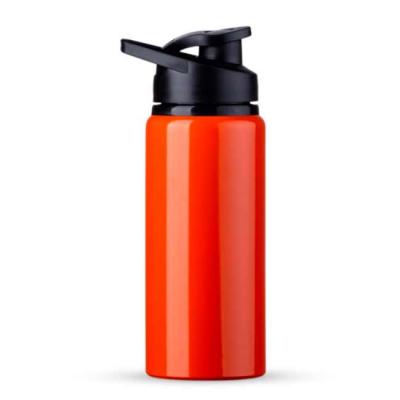 Squeeze 600ml Alumínio com pintura fosca cor laranja