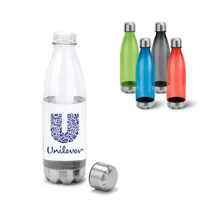 Squeeze 700ml Plastico no Formato de Garrafa