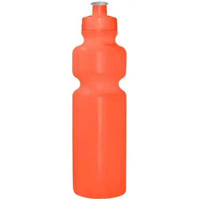 Squeeze 750ml Laranja Neon em Plastico Premium