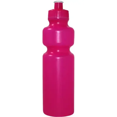 Squeeze 750ml Rosa Neon em Plastico Premium