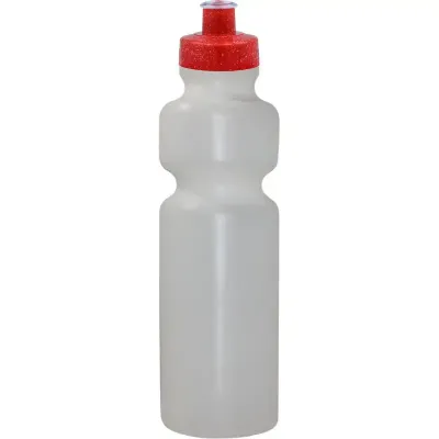 Squeeze 750ml Tampa Fibra de Madeira Vermelho