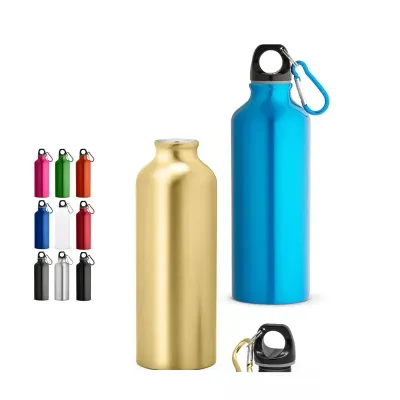 Squeeze Aluminio 530ml Com Mosquetao Sm19