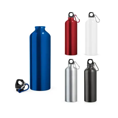 Squeeze Aluminio 800ml Com Mosquetao Personalizado