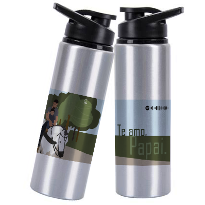 Squeeze Alumínio Branca 750ml