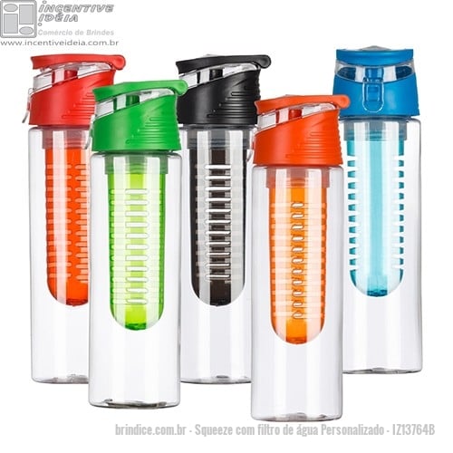 Squeeze Com Filtro De Agua Personalizado