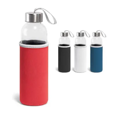 Squeeze de Vidro e Aco Inox 520 ml