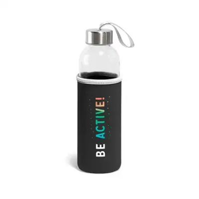 Squeeze de Vidro e Aco Inox 520ml