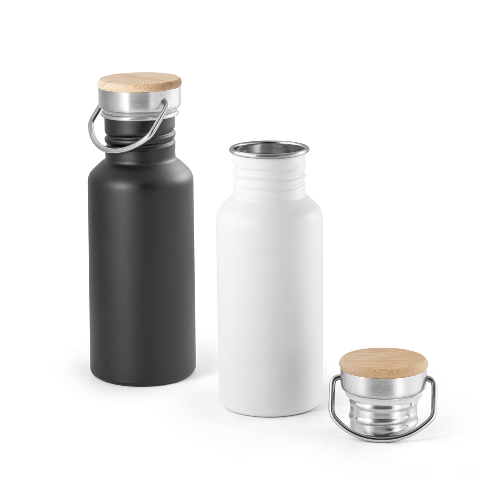 Squeeze em Alumínio 540 ml Tampa Bambu