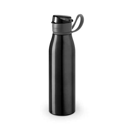 Squeeze em alumínio 650ml preto