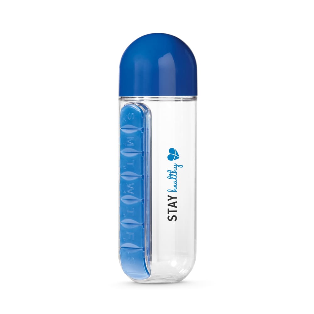 Squeeze / Garrafa com Porta Comprimido Othmer 740ml Personalizada