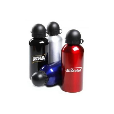 Squeeze Inox Personalizado Com Capacidade de 400 ml e Impressao da Logomarca em Laser ou Silk